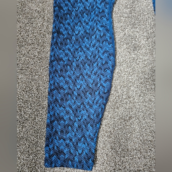 MEC running tights M blue chevron - Picture 11 of 11